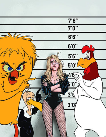 BLACK CANARY #6 LOONEY TUNES VAR ED