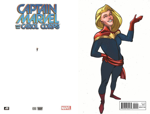 CAPTAIN MARVEL AND CAROL CORPS #1 ANT SIZED VARIANT