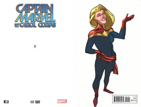 CAPTAIN MARVEL AND CAROL CORPS #1 ANT SIZED VARIANT