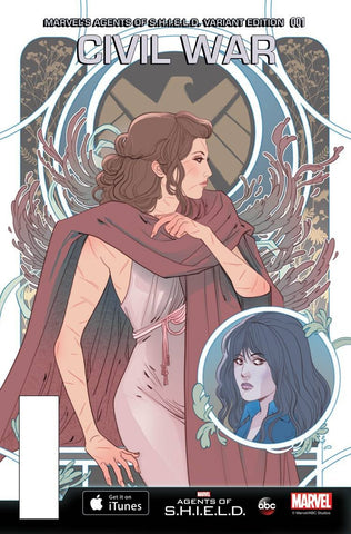 CIVIL WAR #1 SAUVAGE MAOS VAR SWA