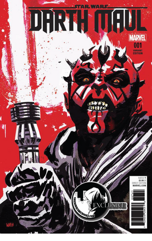 DARTH MAUL #1 UNKNOWN EXCLUSIVE VARIANT