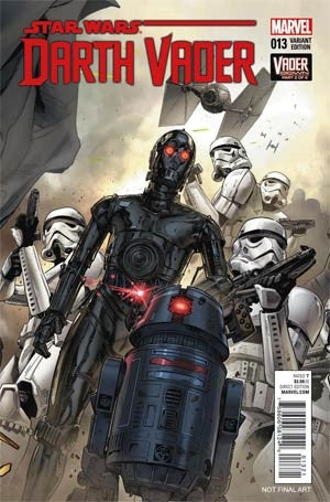DARTH VADER #13 MANN CONNECTING VAR VDWN