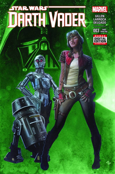 DARTH VADER #3 GRANOV 3RD PTG