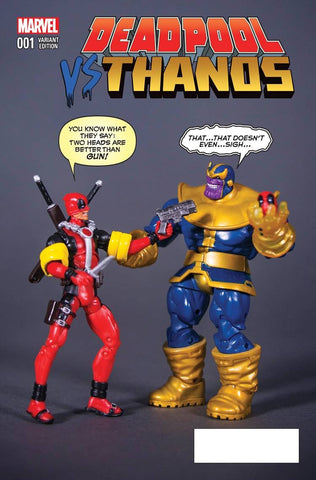 DEADPOOL VS THANOS #1 (OF 4) ACTION FIGURE VAR