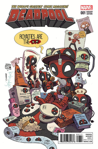 DEADPOOL #1 COOK VAR