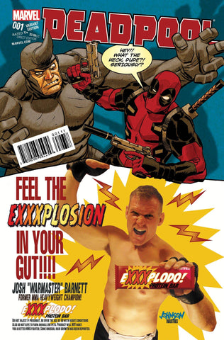 DEADPOOL #1 JOHNSON CANDY VAR