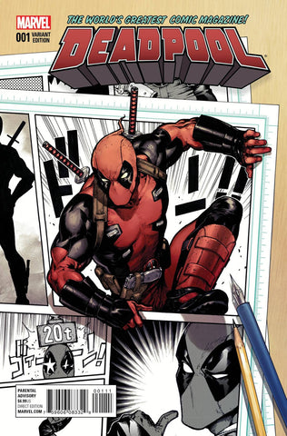 DEADPOOL #1 SHIRAHAMA VAR