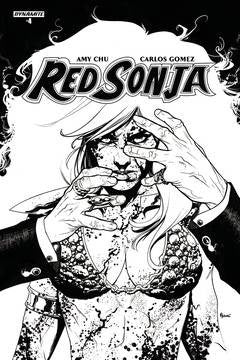 RED SONJA #4 CVR G 20 COPY MCKONE B&W INCV