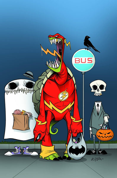 FLASH #45 MONSTERS VAR ED