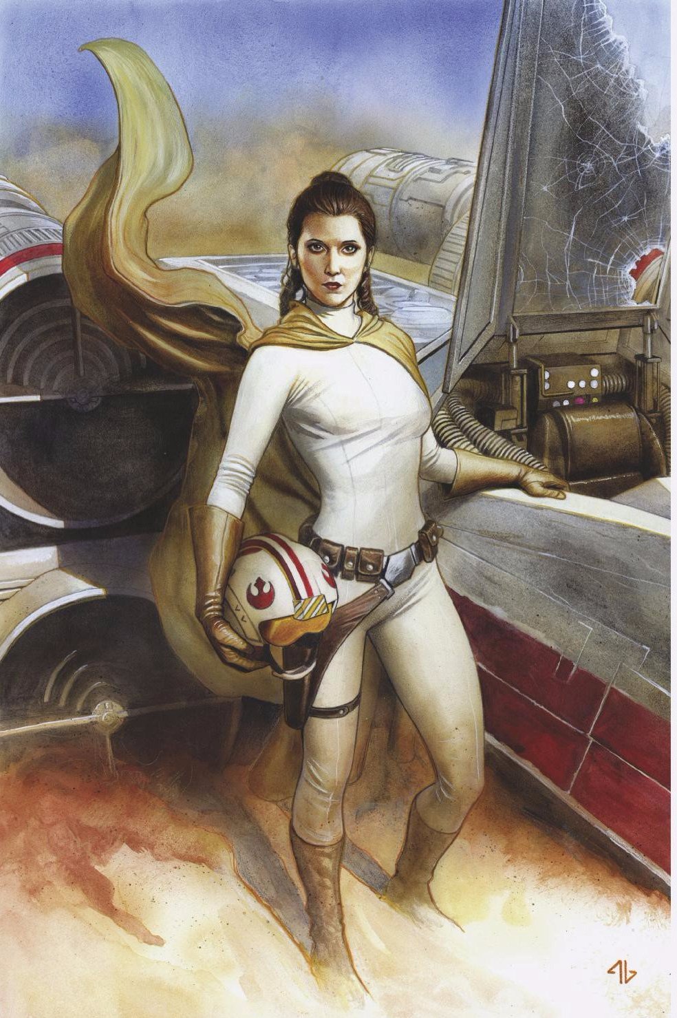 Star Wars #40 Adi Granov Exclusive Virgin virgin cover by Adi Granov