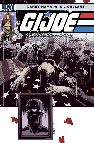 GI JOE A REAL AMERICAN HERO #215 VARIANT