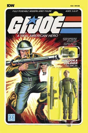 GI JOE A REAL AMERICAN HERO #220 SUBSCRIPTION VAR