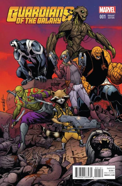GUARDIANS OF GALAXY #1 SCHITTI VAR