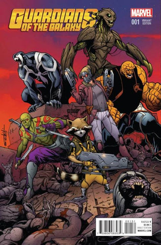 GUARDIANS OF GALAXY #1 SCHITTI VAR
