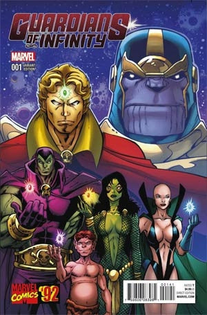 GUARDIANS OF INFINITY #1 LIM MARVEL 92 VAR