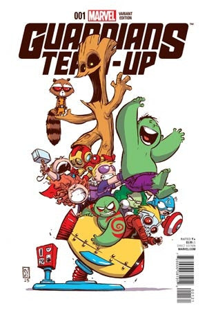 GUARDIANS TEAM-UP #1 YOUNG VARIANT