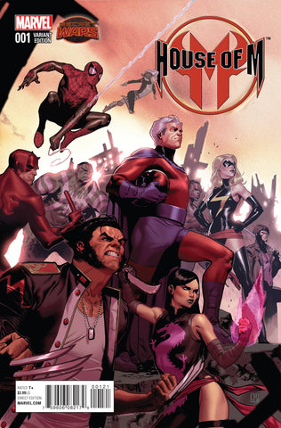 HOUSE OF M #1 MOLINA PROMO VAR