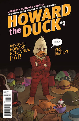 HOWARD THE DUCK #1 QUINONES VAR