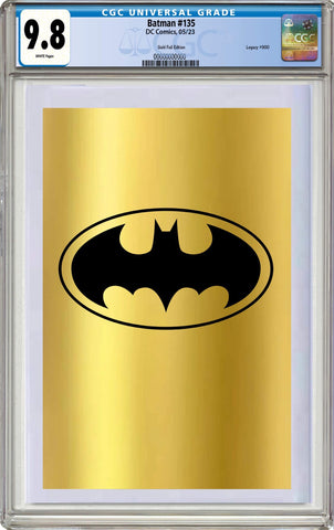 BATMAN #135 (#900) GOLD FOIL CGC 9.8 EXCLUSIVE