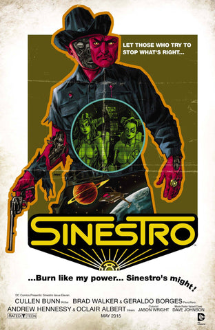 SINESTRO #11 MOVIE POSTER VAR ED