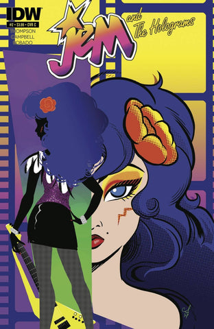 JEM & THE HOLOGRAMS #2 5 COVER MISFITS HOLOGRAPH FOIL BOX SET