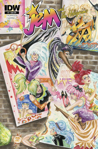 JEM & THE HOLOGRAMS #4 SUBSCRIPTION VARIANT
