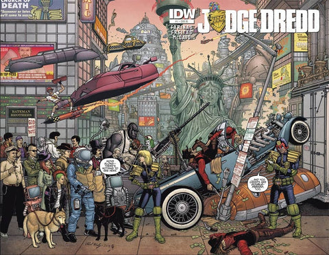 JUDGE DREDD (ONGOING) #1 10 COPY INCV
