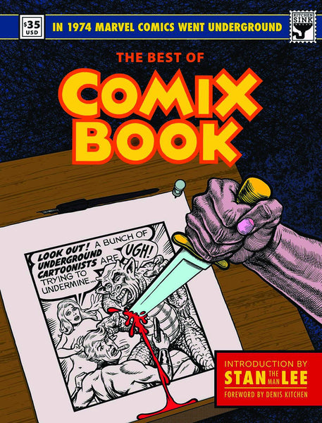 BEST COMIX BOOK WHEN MARVEL WENT UNDERGROUND HC LTD