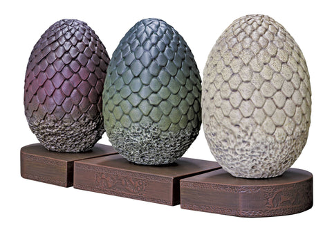 GAME OF THRONES DRAGON EGG BOOKENDS (C: 1-0-0)