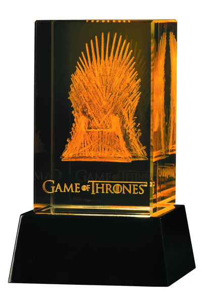 GAME OF THRONE 3D CRYSTAL IRON THRONE ILLUMINATION (C: 1-0-0