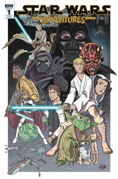 STAR WARS ADVENTURES #1 10 COPY INCV