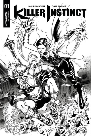 KILLER INSTINCT #1 CVR F 10 COPY CINAR B&W INCV