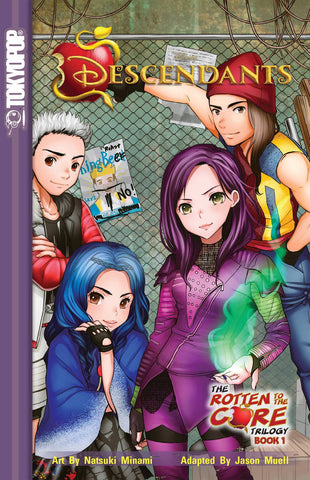 DISNEY DESCENDANTS ROTTEN TO THE CORE GN VOL 01