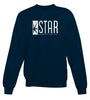 FLASH TV STAR LABS MENS NAVY CREW NECK SWEATSHIRT BUNDLE (C: