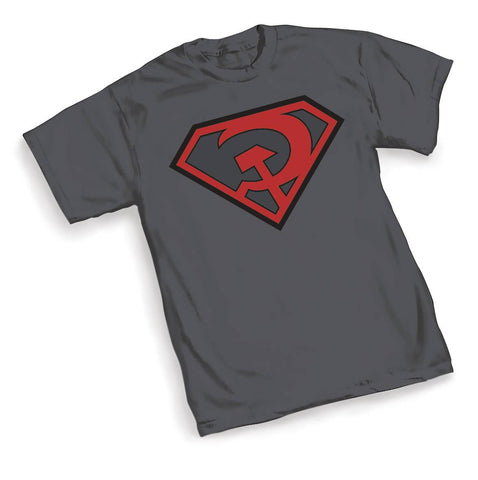 DC COMICS SUPERMAN RED SON SYMBOL MENS GRAY T/S BUNDLE (C: 1