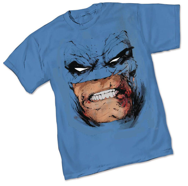 DK III BATMAN FACE MENS BLUE T-SHIRT BUNDLE (C: 1-1-2)