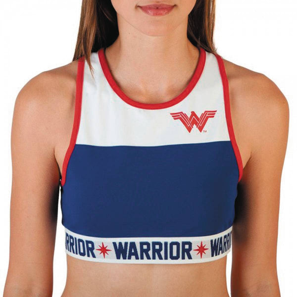 DC MOVIE WONDER WOMAN JRS SPORTS CROP TOP TANK MED (C: 1-1-2