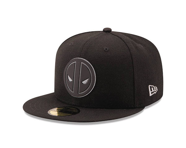 DEADPOOL LOGO HEXSHINE 5950 FITTED CAP 7 1/8 (C: 1-1-2)