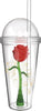 BEAUTY & BEAST TREASURE 16OZ TUMBLER WITH STRAW (C: 1-1-2)