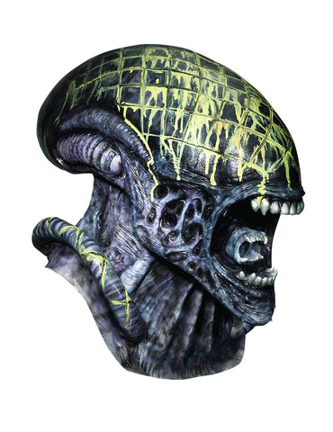 ALIEN FULL OVERHEAD DLX LATEX MASK (Net) (C: 1-0-2)