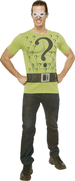 DC THE RIDDLER T/S W/ MASK XL (C: 1-0-2)