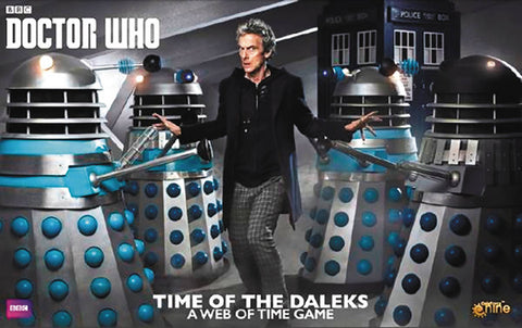 DOCTOR WHO TIME OF THE DALEKS BOARD GAME (C: 0-1-2)