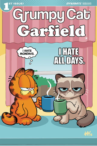 GRUMPY CAT GARFIELD #1 (OF 3) CVR D FLEECS