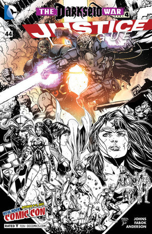 NYCC JUSTIC LEAGUE #44 EXCLUSIVE