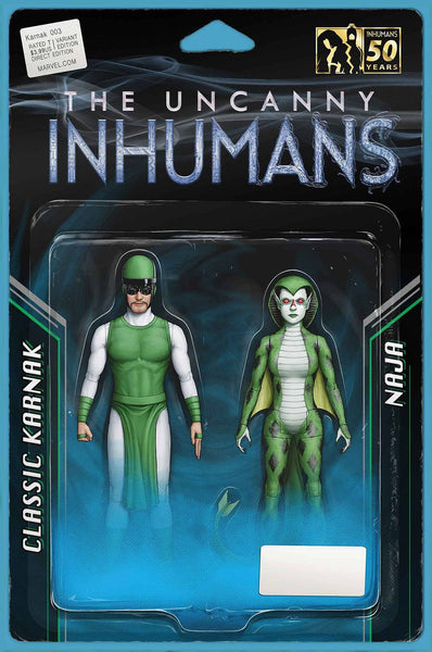 KARNAK #3 JOHN TYLER CHRISTOPHER ACTION FIGURE 2 PACK VARIANT