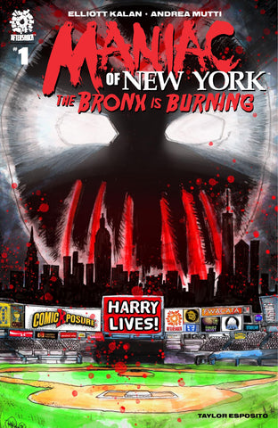 MANIAC OF NEW YORK BRONX BURNING #1 JUAN NAVARRO EXCLUSIVE