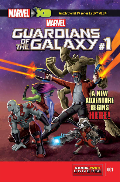 MARVEL UNIVERSE GUARDIANS OF GALAXY #1