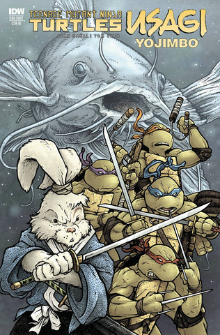 TMNT USAGI YOJIMBO 10 COPY INCV