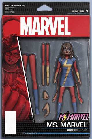 MS MARVEL #1 CHRISTOPHER ACTION FIGURE VAR
