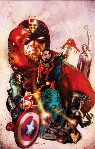 NEW AVENGERS #33 HARRIS VAR TRO